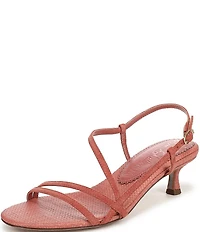 Sam Edelman Cora Suede Woven Strappy Ankle Strap Dress Sandals