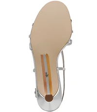 Sam Edelman Cressa Leather Strappy Slingback Dress Sandals