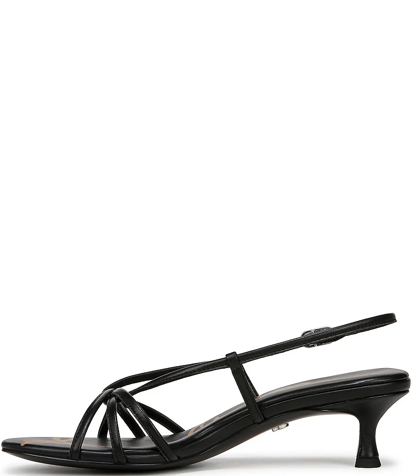 Sam Edelman Cressa Leather Strappy Slingback Dress Sandals