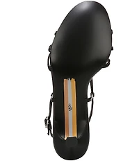 Sam Edelman Cressa Leather Strappy Slingback Dress Sandals