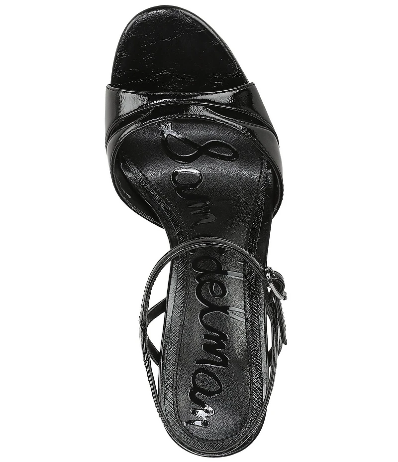 Sam Edelman Cressida Leather Ankle Strap Dress Sandals