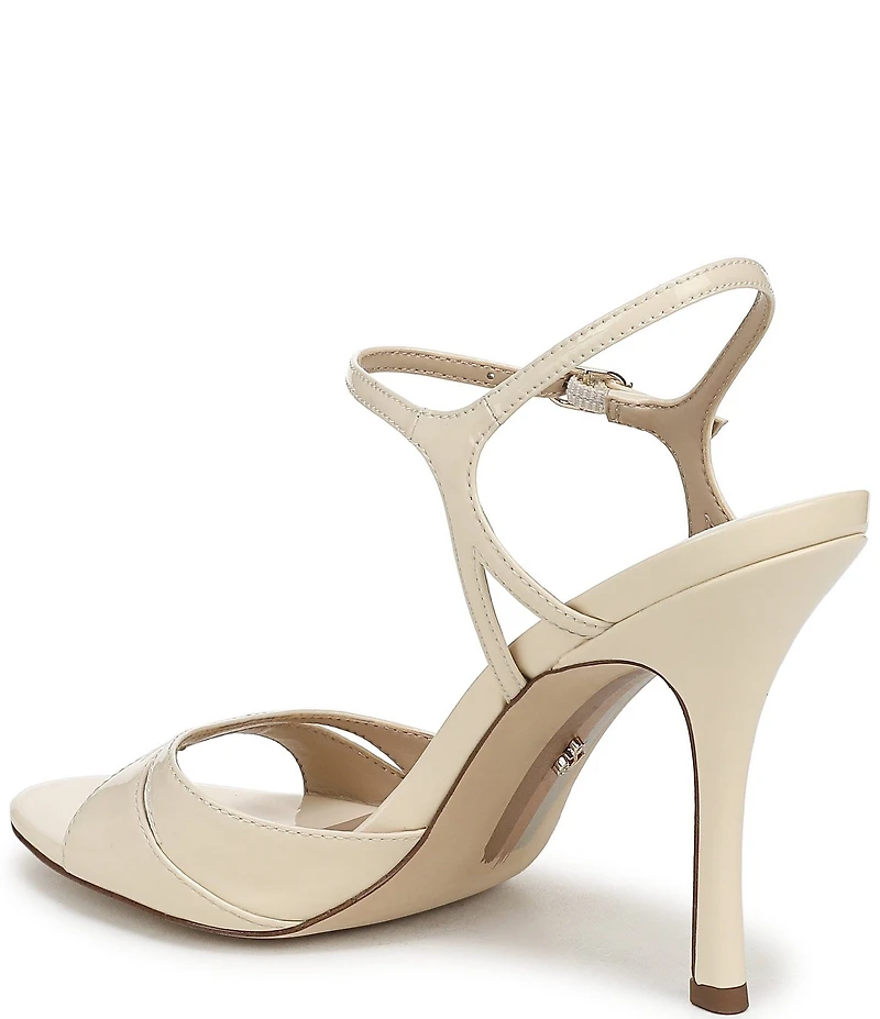 Sam Edelman Cressida Patent Leather Ankle Strap Dress Sandals