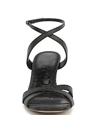 Sam Edelman Davi Raffia Ankle Wrap Wedge Dress Sandals