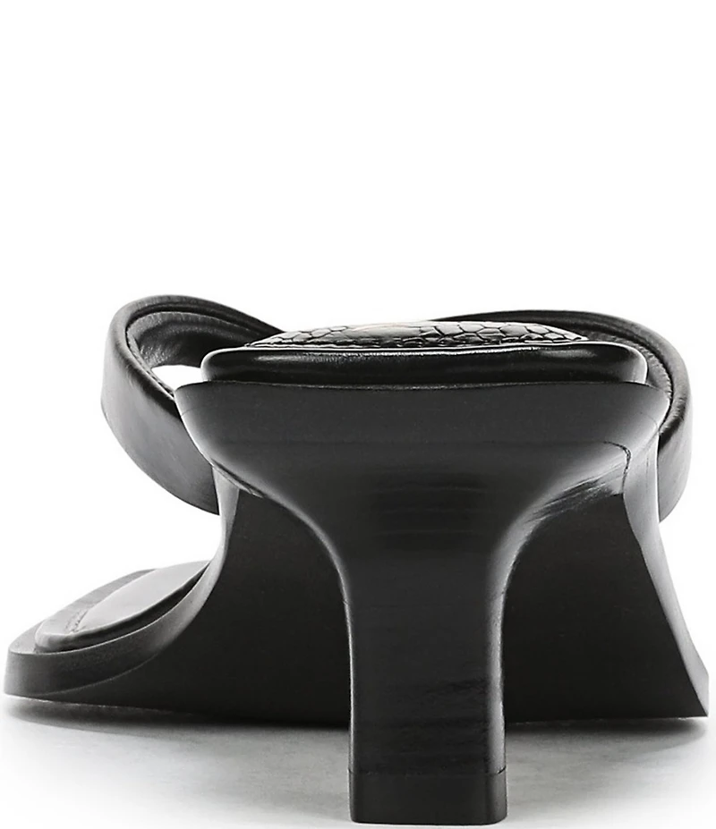 Sam Edelman Dollie Leather Kitten Heel Thong Sandals