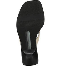 Sam Edelman Dollie Woven Raffia Kitten Heel Thong Sandals