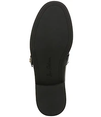 Sam Edelman Elaina Leather T Strap Oversize Buckle Hardware Mary Jane Loafers