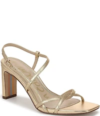 Sam Edelman Elissa Leather Strappy Dress Sandals