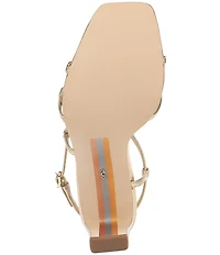 Sam Edelman Elissa Leather Strappy Dress Sandals