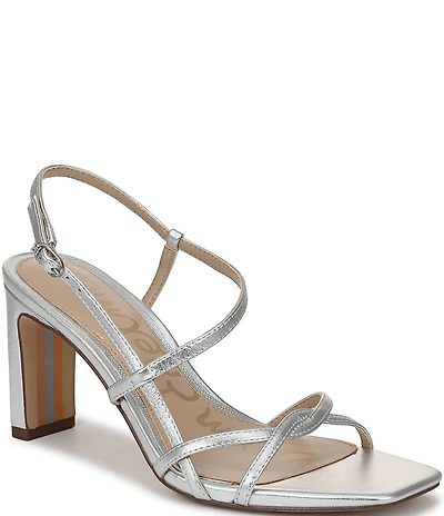 Sam Edelman Elissa Leather Strappy Dress Sandals