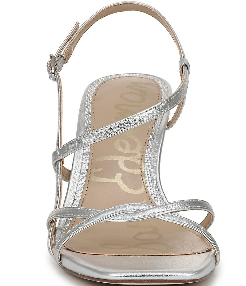 Sam Edelman Elissa Leather Strappy Dress Sandals