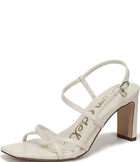 Sam Edelman Elissa Leather Strappy Dress Sandals