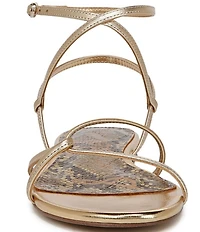 Sam Edelman Ellina Leather Strappy Flat Sandals