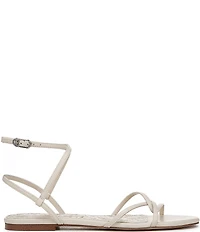 Sam Edelman Ellina Leather Strappy Flat Sandals