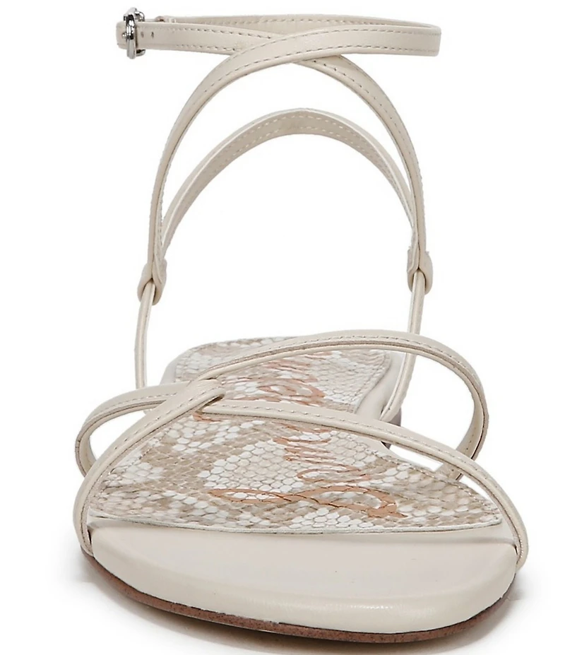 Sam Edelman Ellina Leather Strappy Flat Sandals