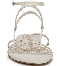 Sam Edelman Ellina Leather Strappy Flat Sandals