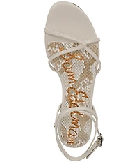 Sam Edelman Ellina Leather Strappy Flat Sandals