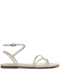 Sam Edelman Ellina Leather Strappy Flat Sandals
