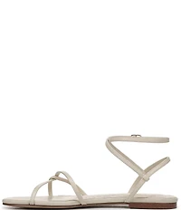 Sam Edelman Ellina Leather Strappy Flat Sandals