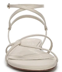 Sam Edelman Ellina Leather Strappy Flat Sandals