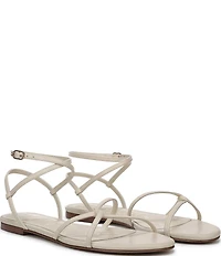 Sam Edelman Ellina Leather Strappy Flat Sandals