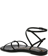 Sam Edelman Ellina Leather Strappy Flat Sandals