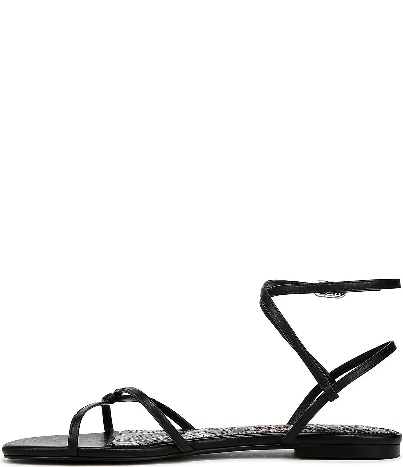 Sam Edelman Ellina Leather Strappy Flat Sandals