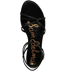 Sam Edelman Ellina Leather Strappy Flat Sandals