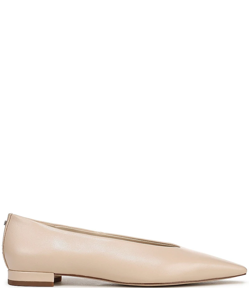 Sam Edelman Emory Leather Snip Toe Ballet Flats