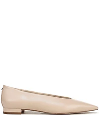 Sam Edelman Emory Leather Snip Toe Ballet Flats