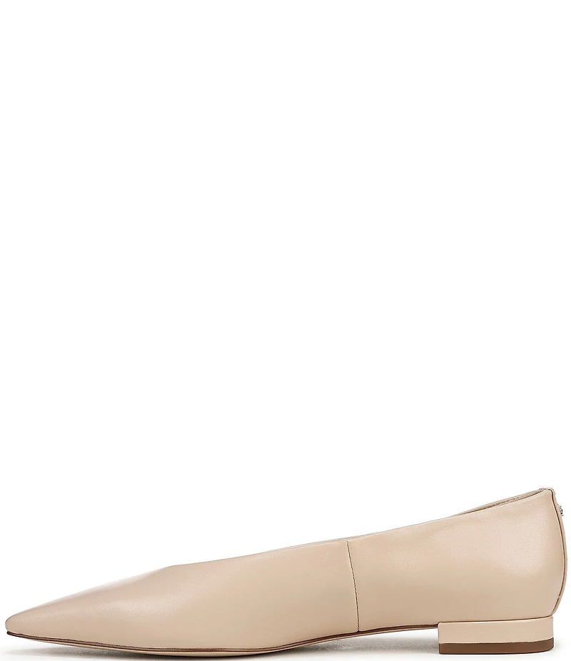 Sam Edelman Emory Leather Snip Toe Ballet Flats