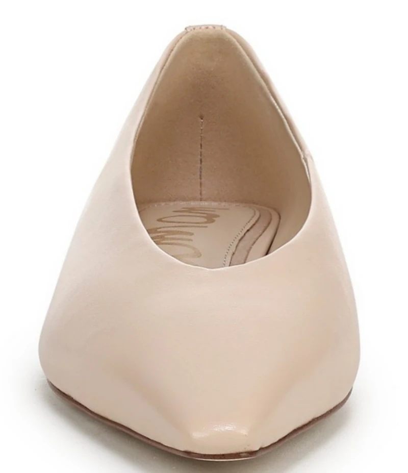 Sam Edelman Emory Leather Snip Toe Ballet Flats