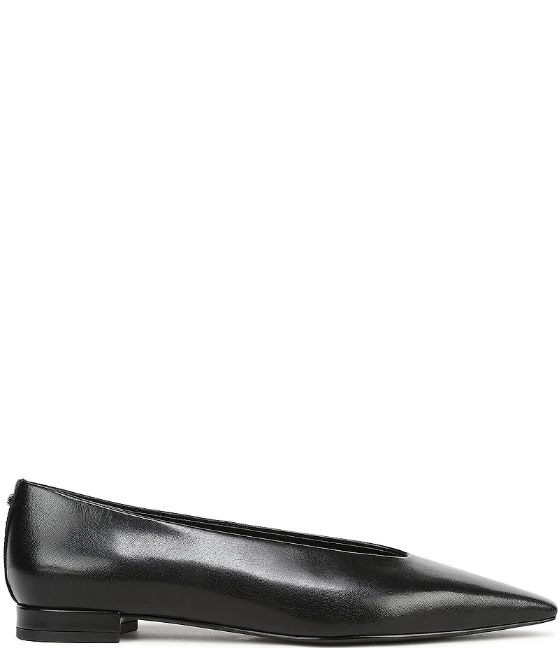Sam Edelman Emory Leather Snip Toe Ballet Flats
