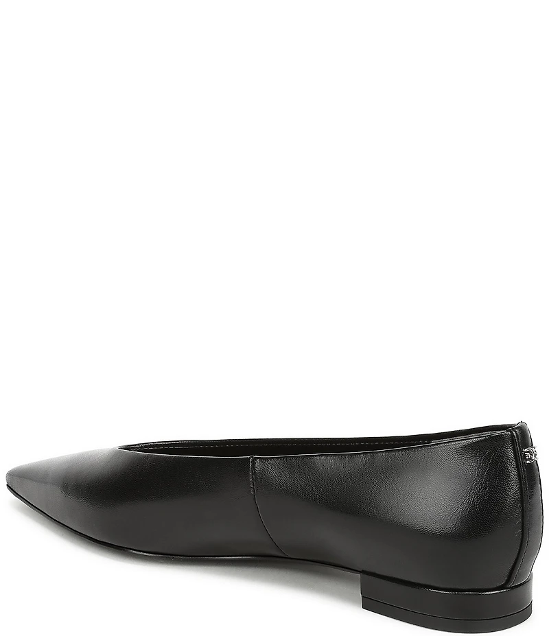 Sam Edelman Emory Leather Snip Toe Ballet Flats
