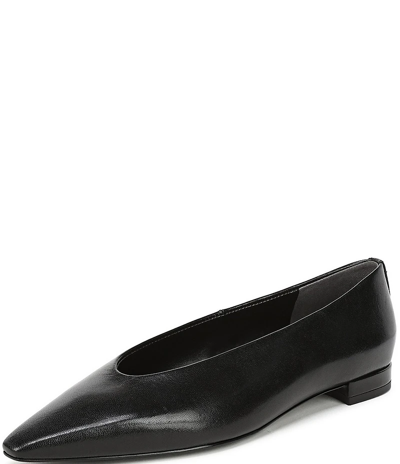 Sam Edelman Emory Leather Snip Toe Ballet Flats