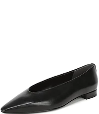 Sam Edelman Emory Leather Snip Toe Ballet Flats