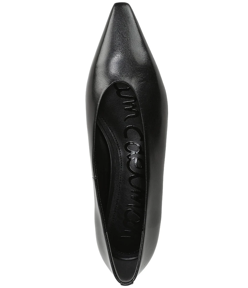 Sam Edelman Emory Leather Snip Toe Ballet Flats