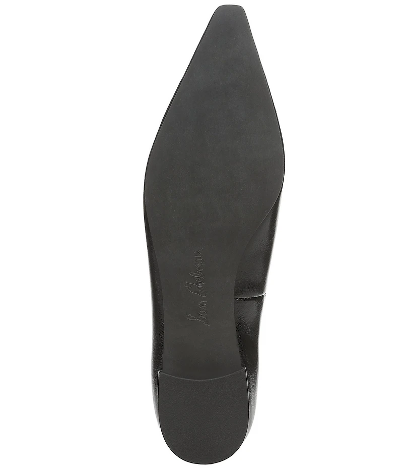Sam Edelman Emory Leather Snip Toe Ballet Flats