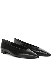 Sam Edelman Emory Leather Snip Toe Ballet Flats