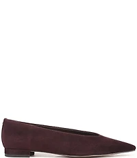 Sam Edelman Emory Suede Snip Toe Ballet Flats