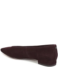 Sam Edelman Emory Suede Snip Toe Ballet Flats