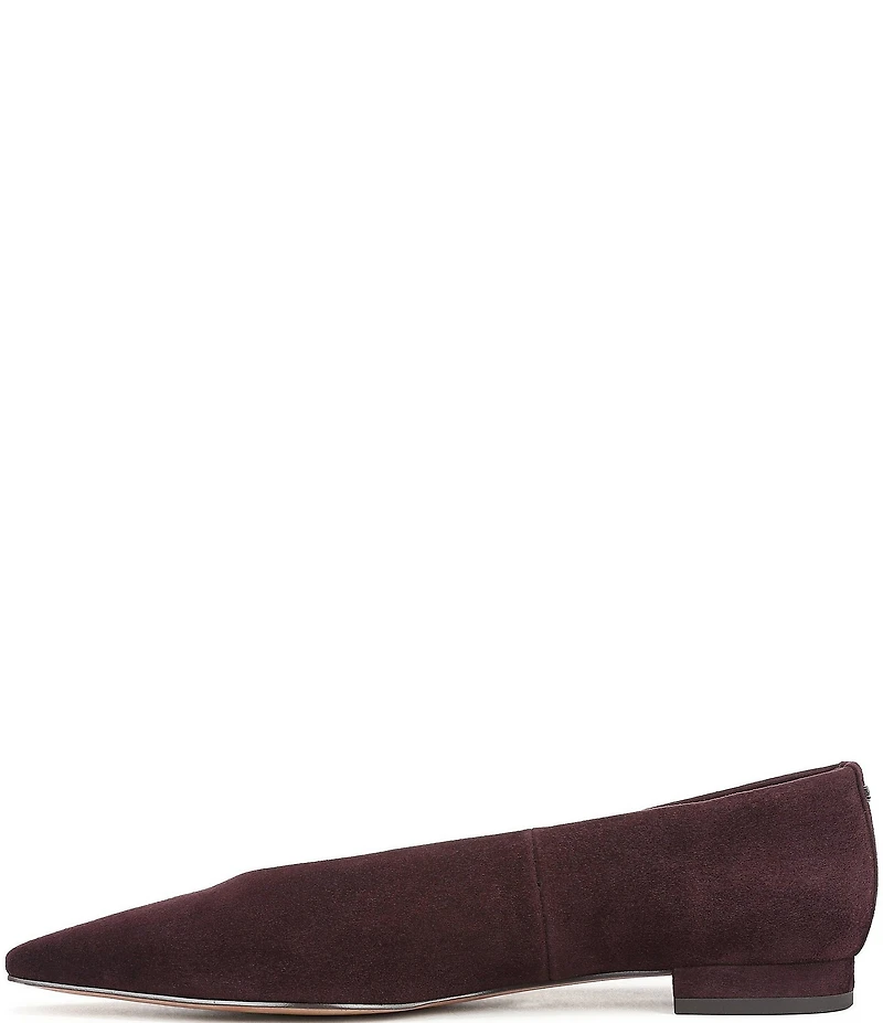Sam Edelman Emory Suede Snip Toe Ballet Flats