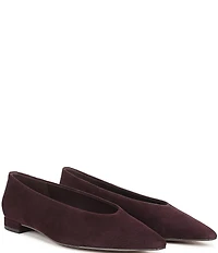 Sam Edelman Emory Suede Snip Toe Ballet Flats