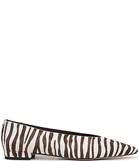 Sam Edelman Emory Zebra Print Calf Hair Ballet Flats