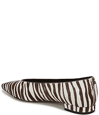 Sam Edelman Emory Zebra Print Calf Hair Ballet Flats
