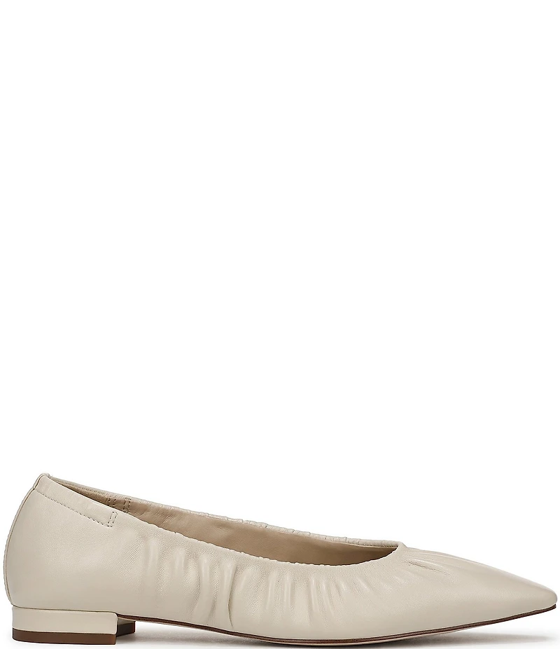 Sam Edelman Essex Leather Snip Toe Ballet Flats