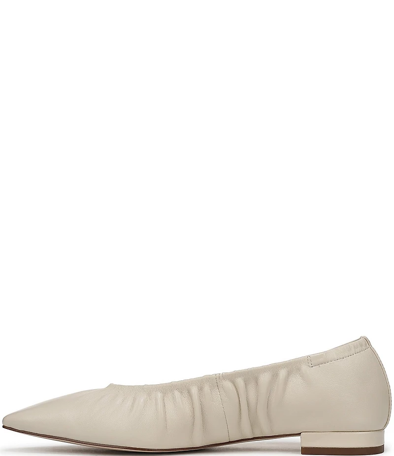 Sam Edelman Essex Leather Snip Toe Ballet Flats