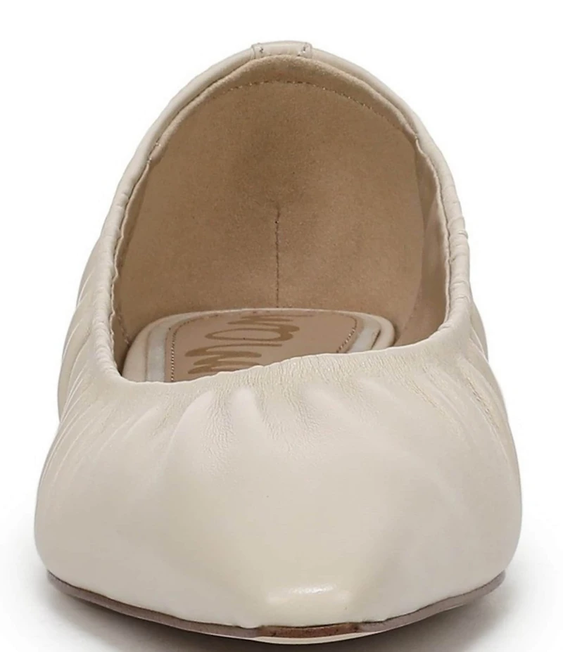 Sam Edelman Essex Leather Snip Toe Ballet Flats