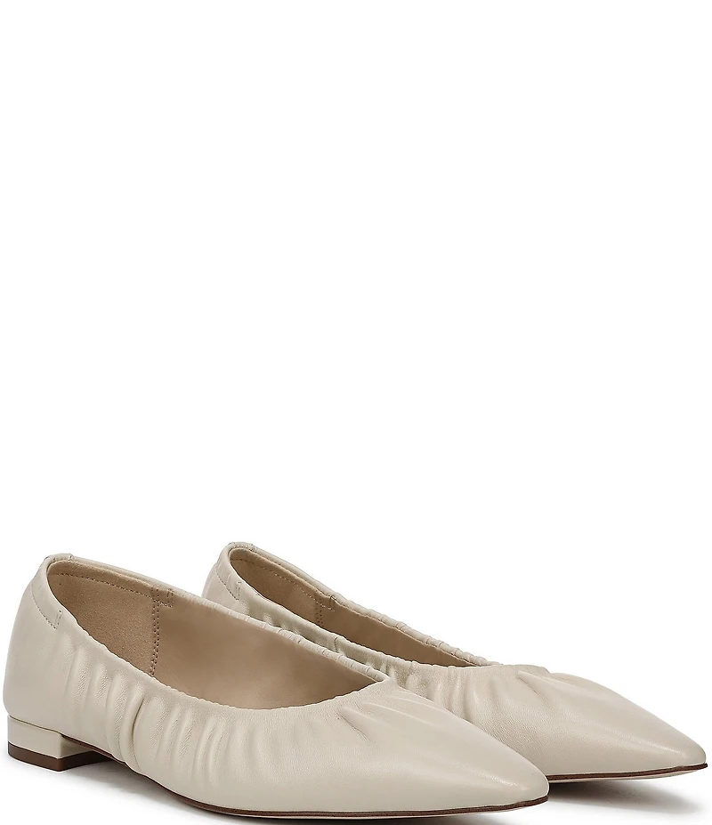 Sam Edelman Essex Leather Snip Toe Ballet Flats