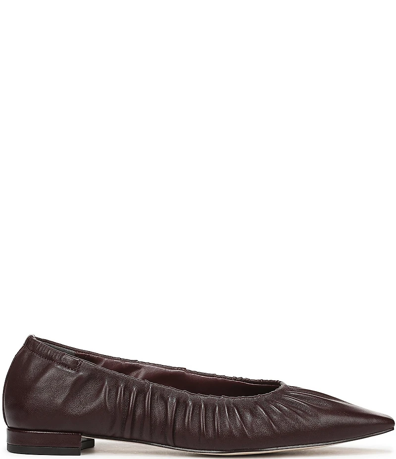 Sam Edelman Essex Leather Snip Toe Ballet Flats