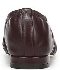 Sam Edelman Essex Leather Snip Toe Ballet Flats